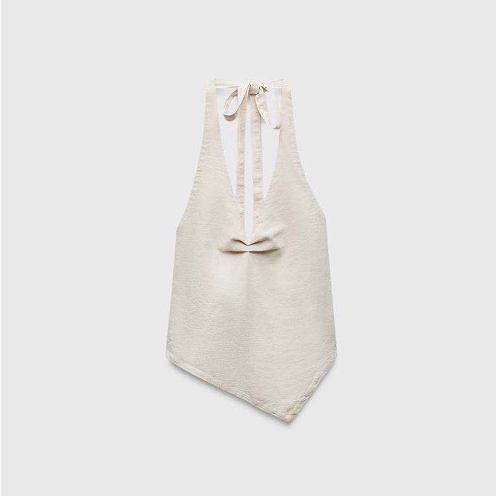 NWOT - Zara Linen Halter Top